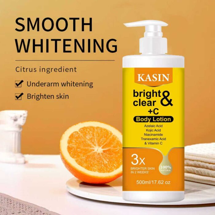 Kasin Bright & Clear +C Body Lotion smooth